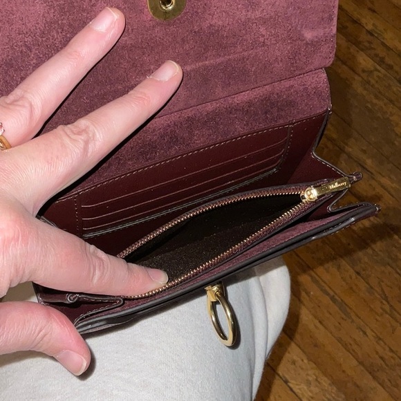 Mulberry Amberley Wallet (grained leather - oxblood) - Picture 8 of 8